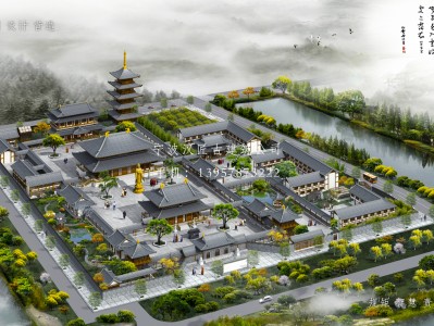 蚌埠寺庙建筑总体规划方案