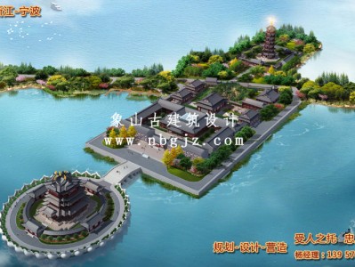 蚌埠寺庙建筑整体规划设计