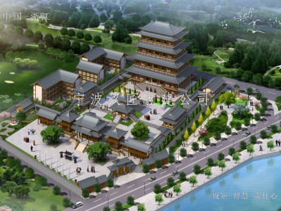 蚌埠寺院改扩建规划设计施工-石觉寺